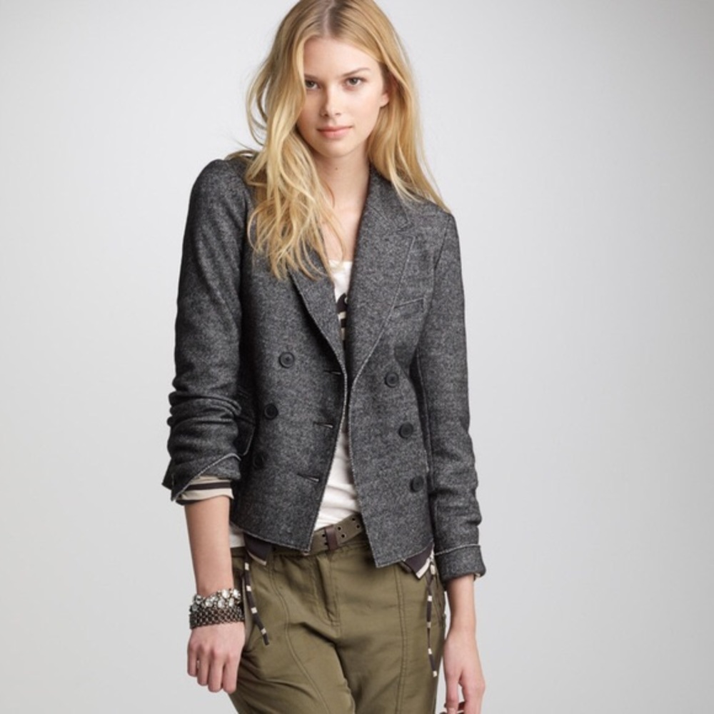 J. Crew Wool Blazer Jacket Size 8